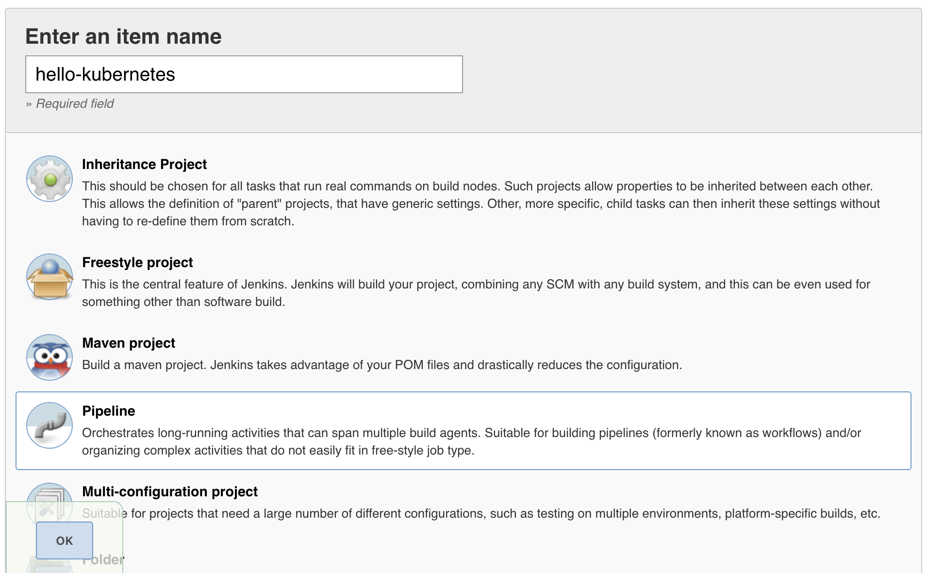 Jenkins Create Pipeline 1
