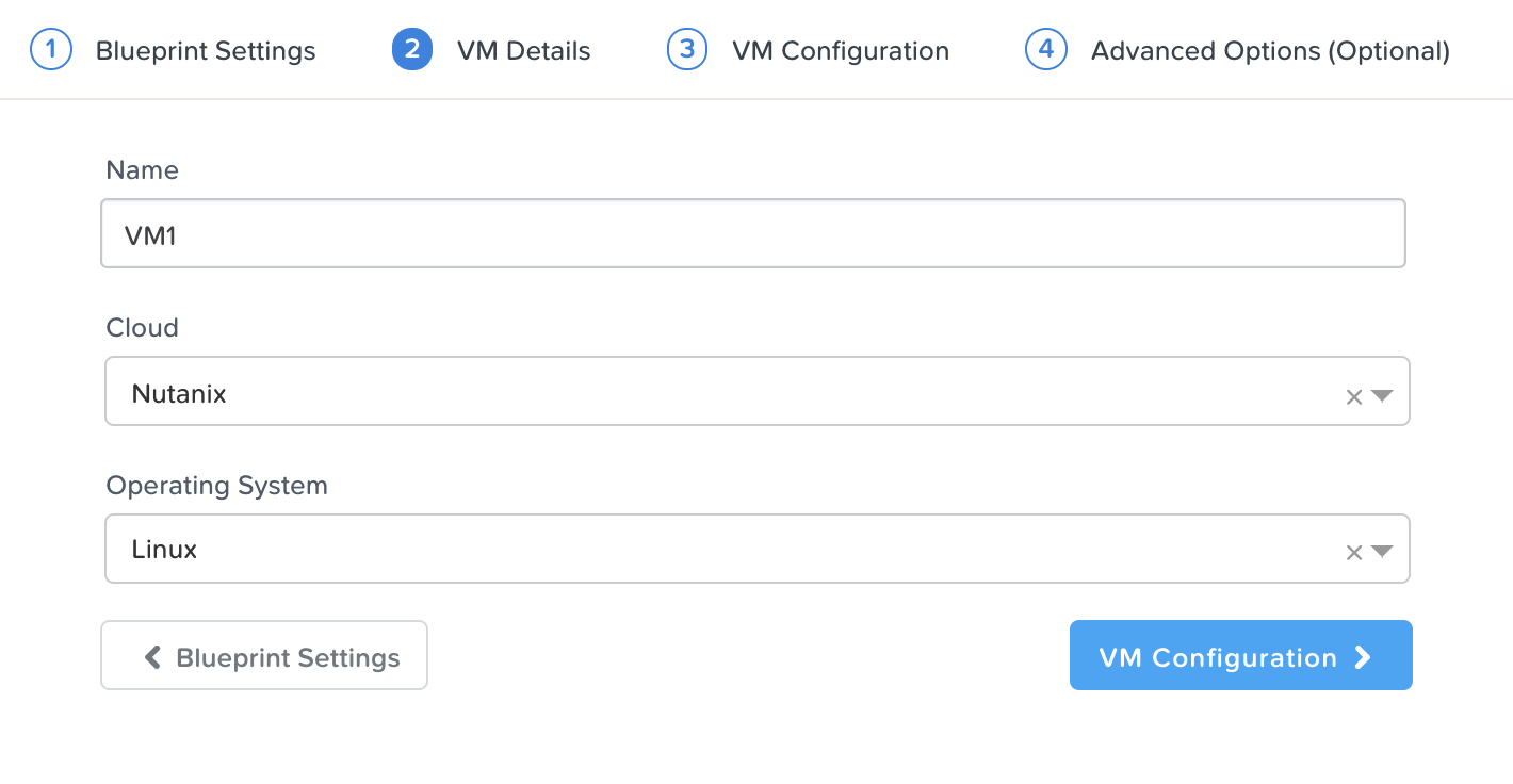 CentOS 7 VM Details