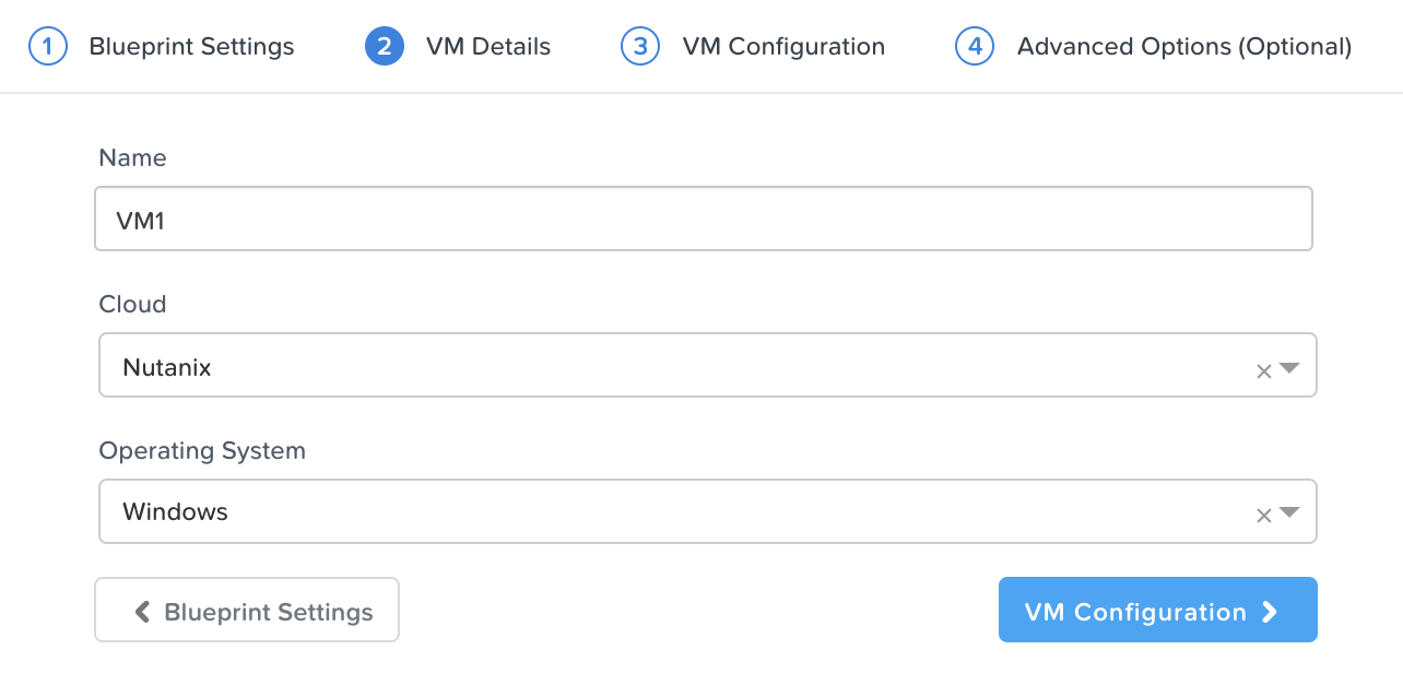 Windows 2016 VM Details